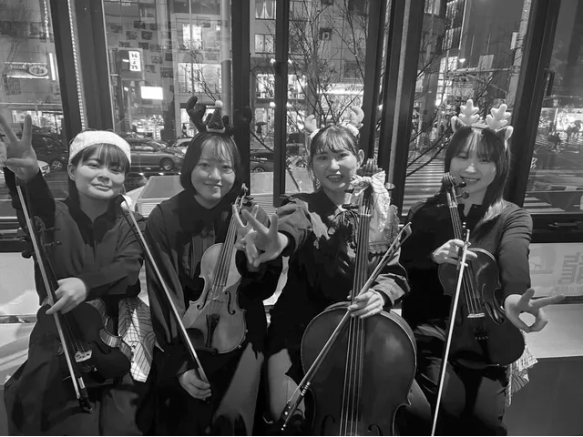 写真展＆有志演奏会IN山陽堂書店/大学生カルテット編